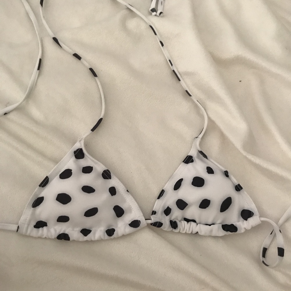 Polka Dot bikini top
